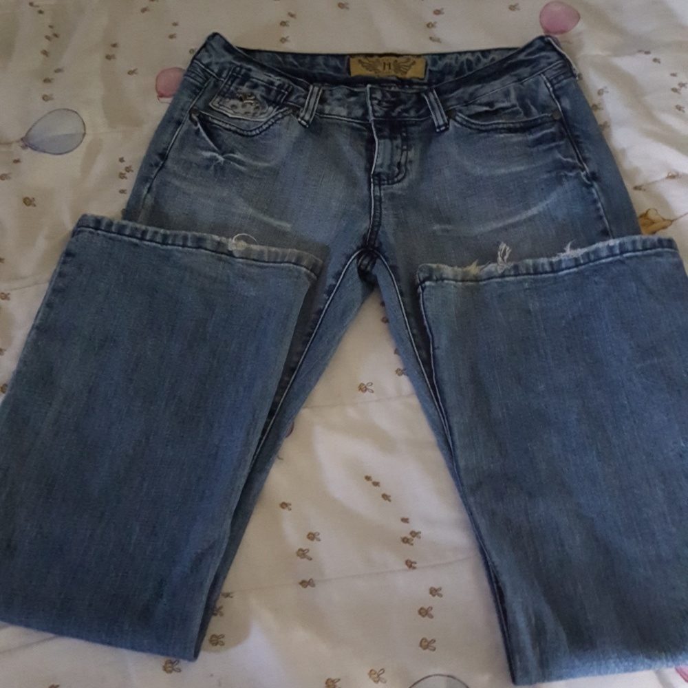 Hint jeans  .Size 7 jr. GUC